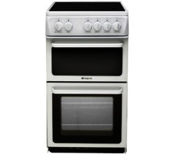 Hotpoint HAE51PS Electric Ceramic Cooker - White